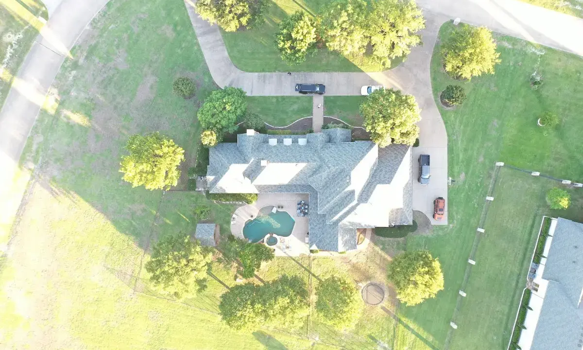 New shingle roof installation on a home in Danville